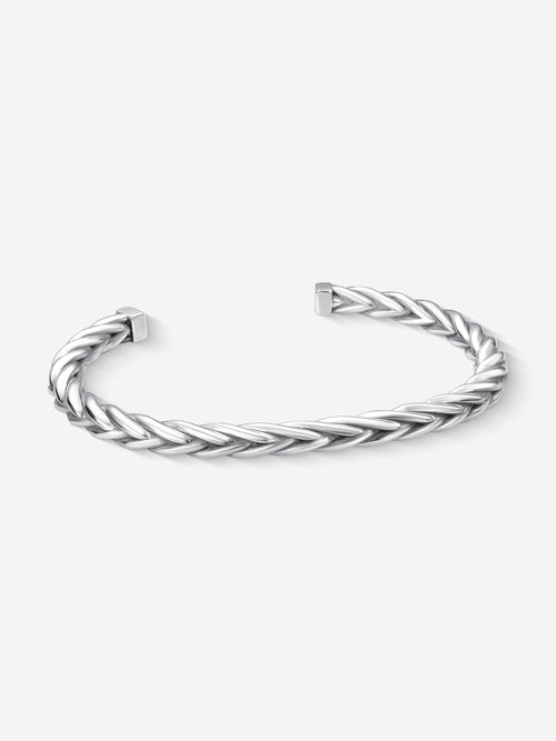 MATERIAL: PRATA | Bracelete Rome Medium em Prata 925