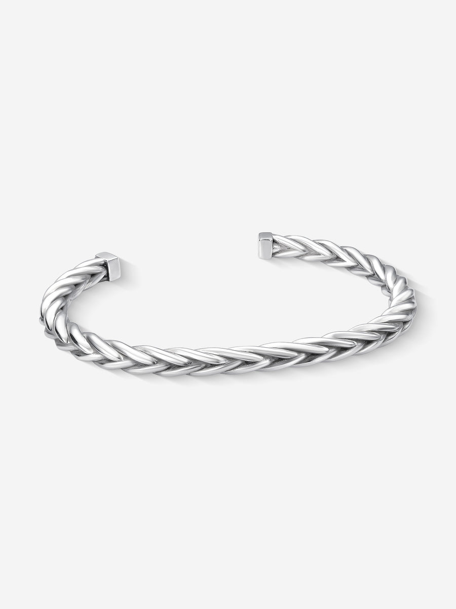 MATERIAL: PRATA | Bracelete Rome Medium em Prata 925