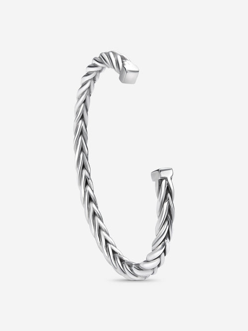 MATERIAL: PRATA | Bracelete Rome Medium em Prata 925