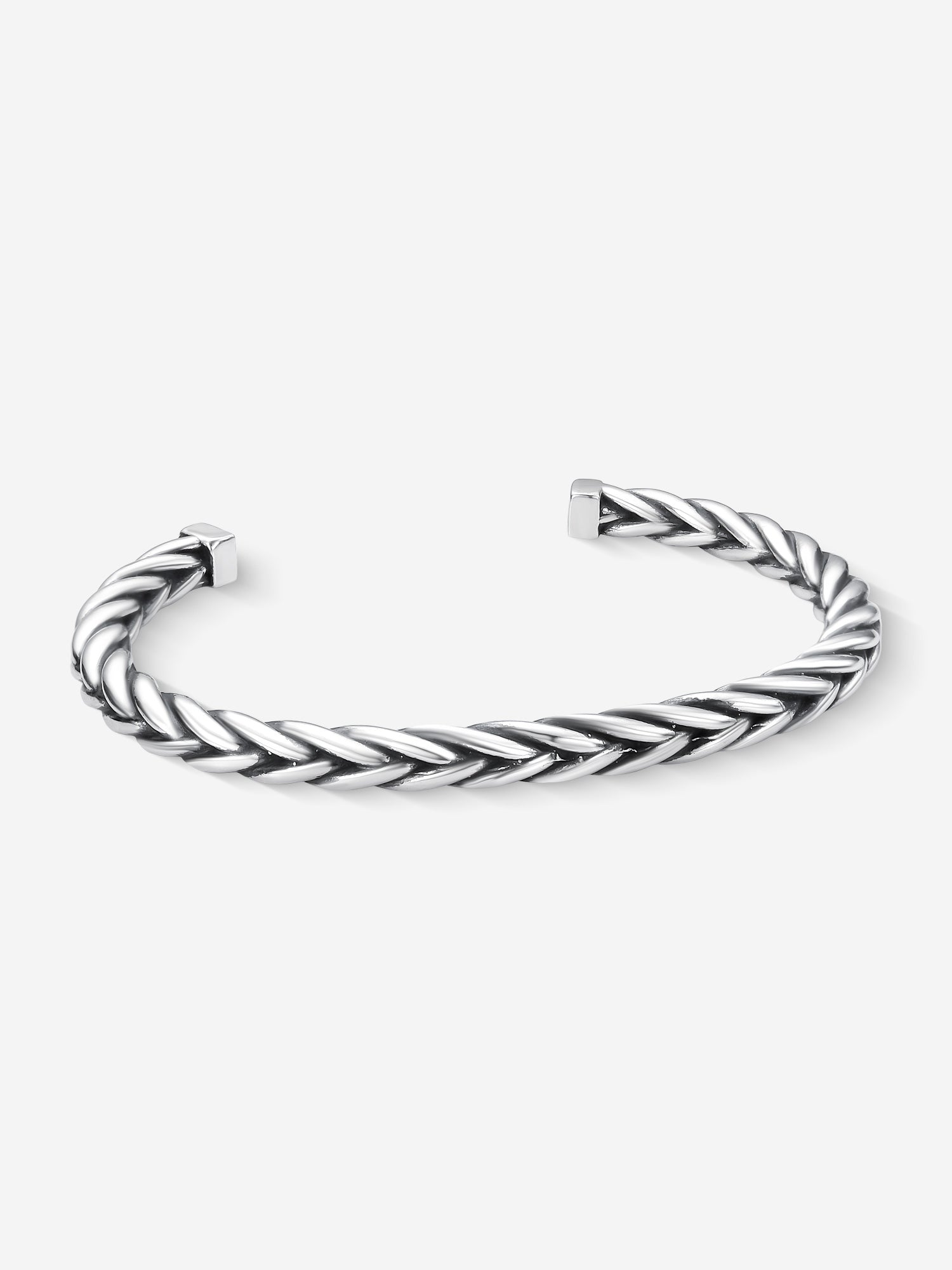 MATERIAL: PRATA OXIDADA | Bracelete Rome Medium em Prata 925 Oxidada