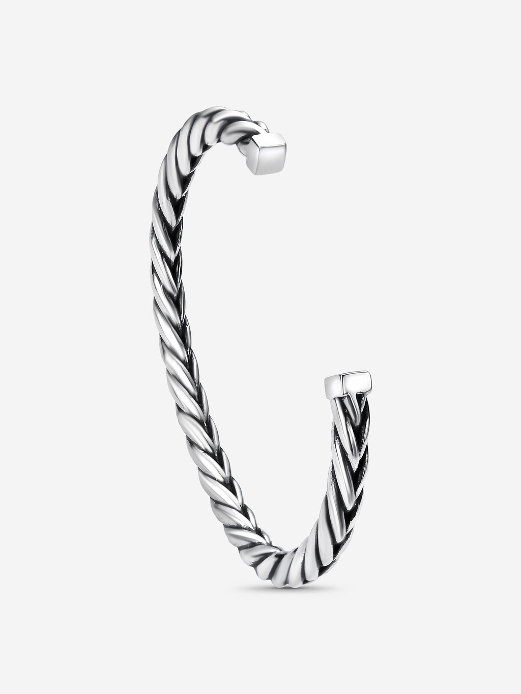 MATERIAL: PRATA OXIDADA | Bracelete Rome Medium em Prata 925 Oxidada