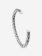 MATERIAL: PRATA OXIDADA | Bracelete Rome Medium em Prata 925 Oxidada