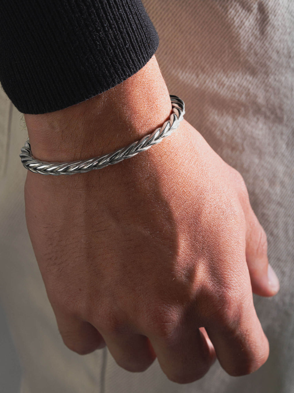 MATERIAL: PRATA | Bracelete Rome Medium em Prata 925