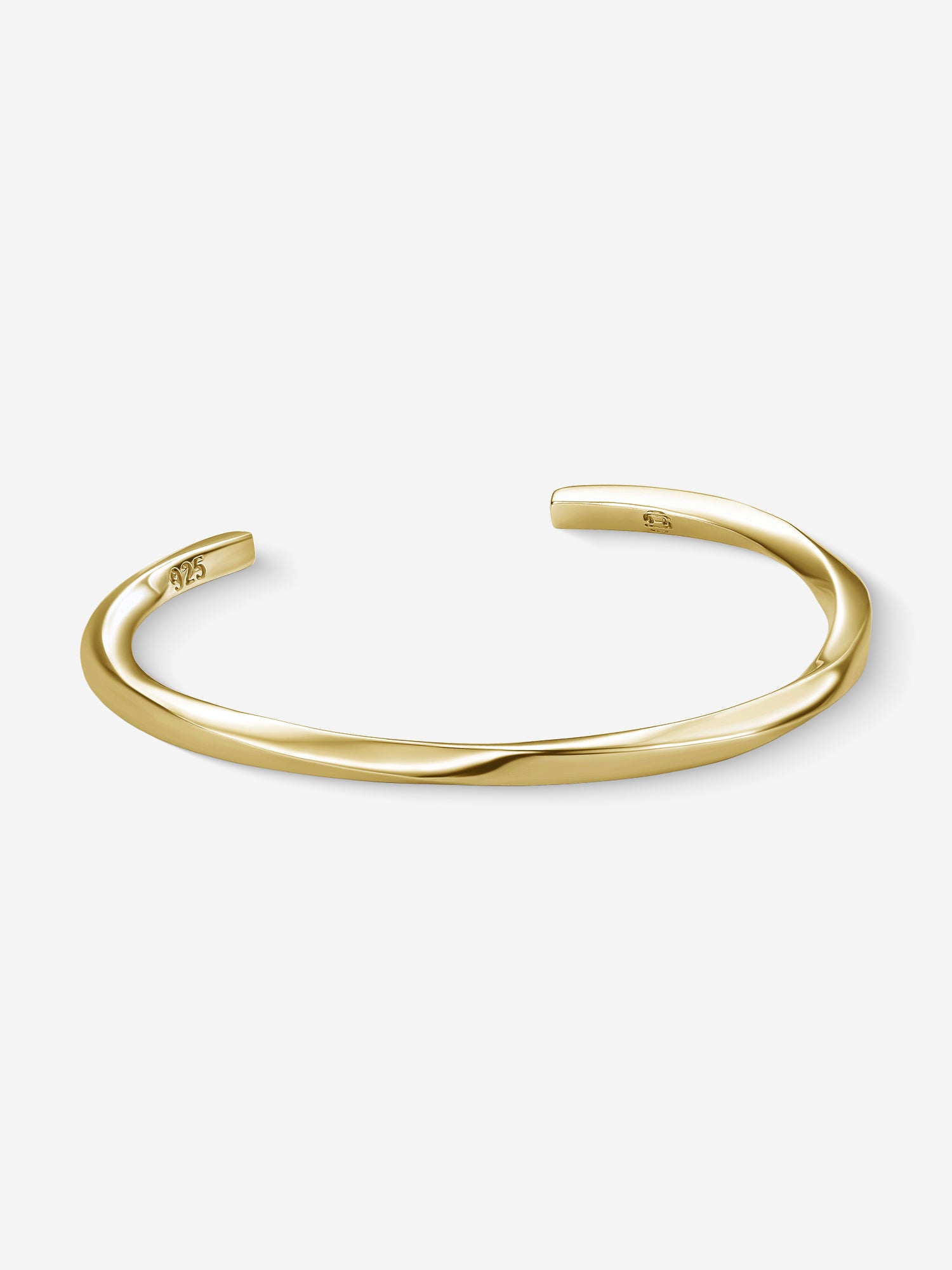 MATERIAL: PRATA BANHADA A OURO | Bracelete Unbroken em Prata 925 banhada a Ouro 18k