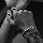 MATERIAL: PRATA | Bracelete Impact em Prata 925