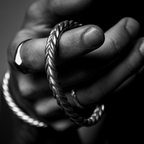 MATERIAL: PRATA | Bracelete Rome Large em Prata 925