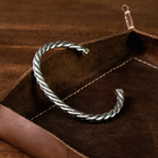 MATERIAL: PRATA | Bracelete Rome Medium em Prata 925 Oxidada