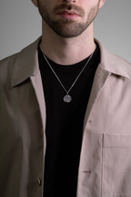 MATERIAL: PRATA OXIDADA | Colar Aquarius em Prata 925 Oxidada