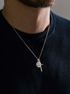 MATERIAL: PRATA | Colar Cross Medal SB