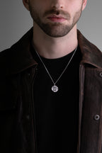 MATERIAL: PRATA E OURO | Colar Faces em Prata 925 e Ouro 18K