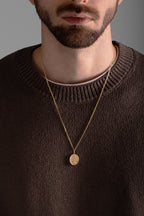 MATERIAL: PRATA BANHADA A OURO |  Colar Honor PRATA BANHADA A OURO Modelo em Prata 925