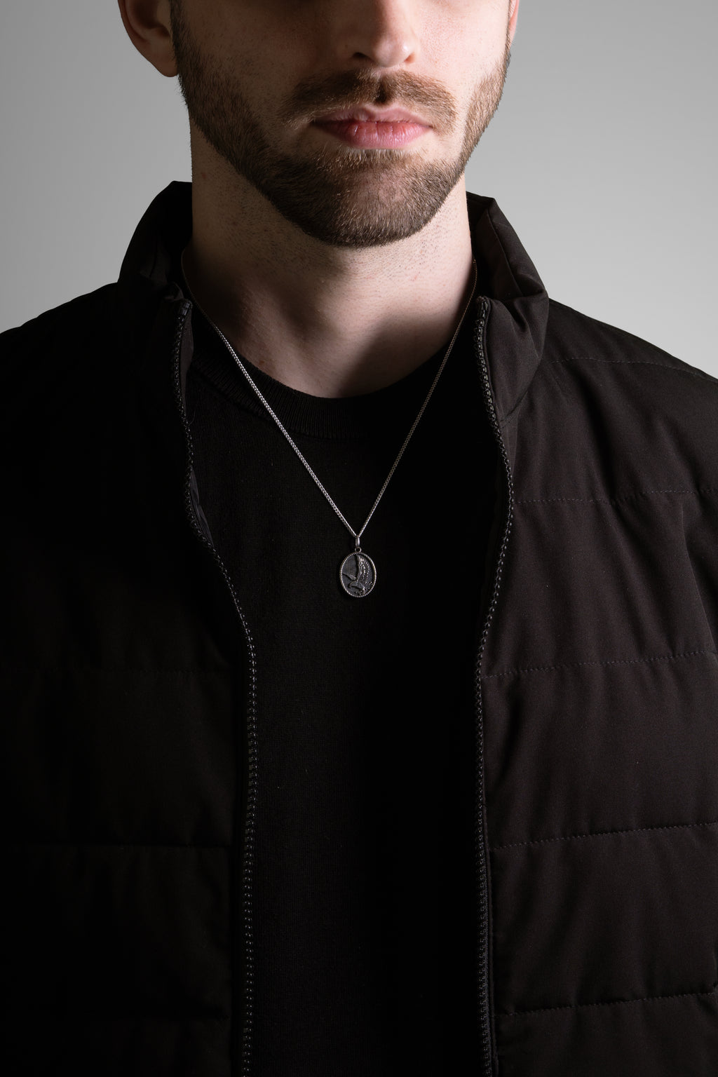 MATERIAL: PRATA OXIDADA | Colar Honor em Prata 925 Oxidada