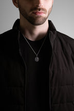 MATERIAL: PRATA OXIDADA | Colar Honor em Prata 925 Oxidada