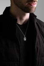 MATERIAL: PRATA OXIDADA | Colar Honor em Prata 925 Oxidada