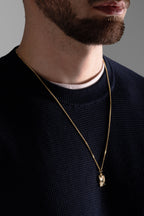 MATERIAL: PRATA BANHADA A OURO |  Colar Impact PRATA BANHADA A OURO Modelo em Prata 925