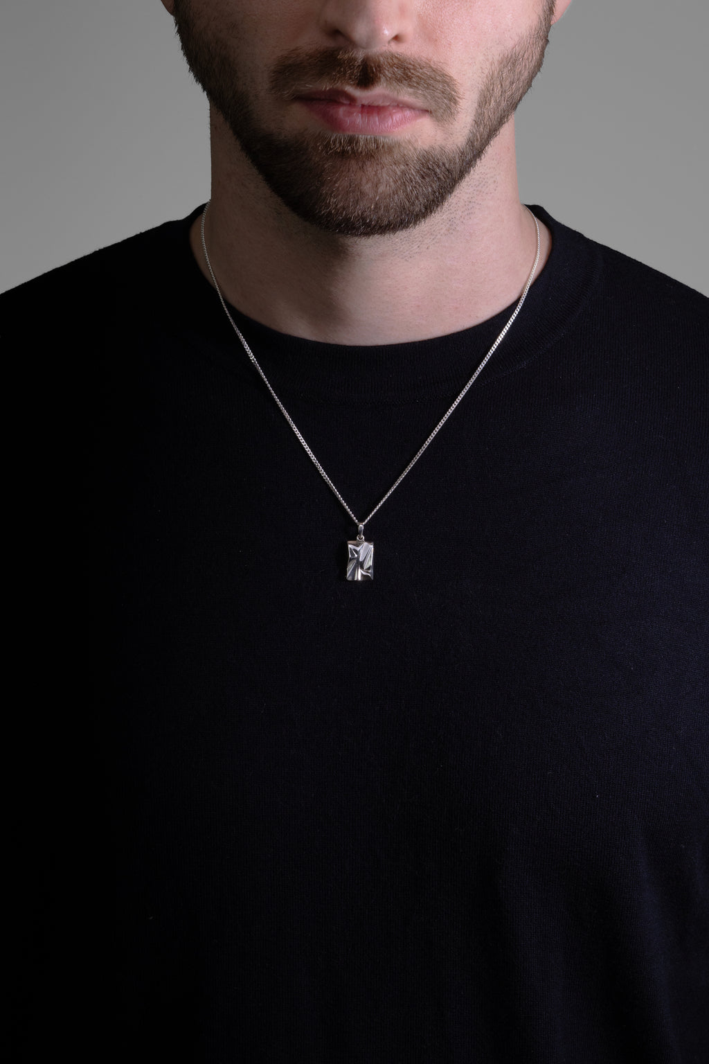 MATERIAL: PRATA 925 |  Colar Impact PRATA 925 Modelo em Prata 925