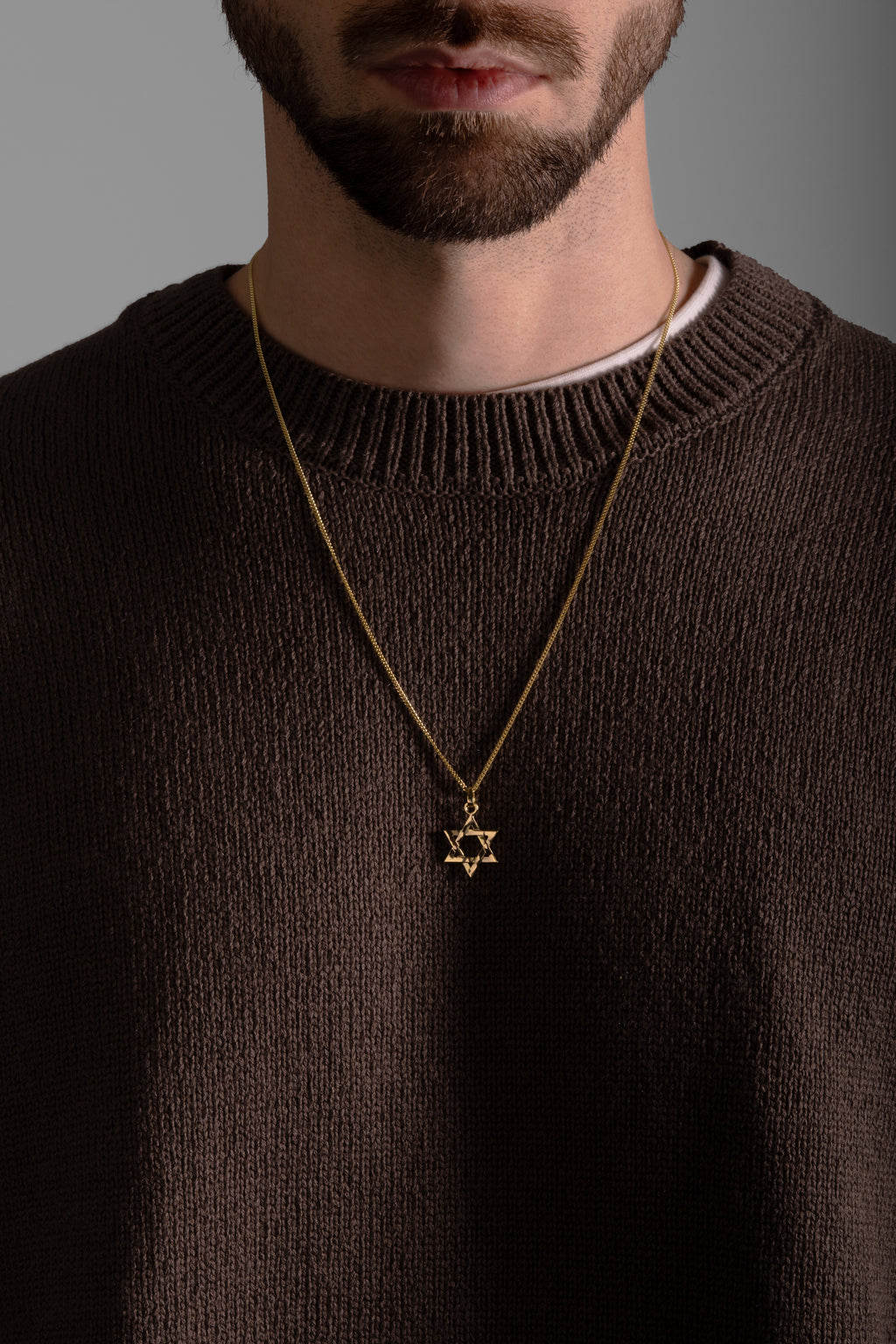 MATERIAL: PRATA BANHADA A OURO |  Colar Judah PRATA BANHADA A OURO Modelo em Prata 925