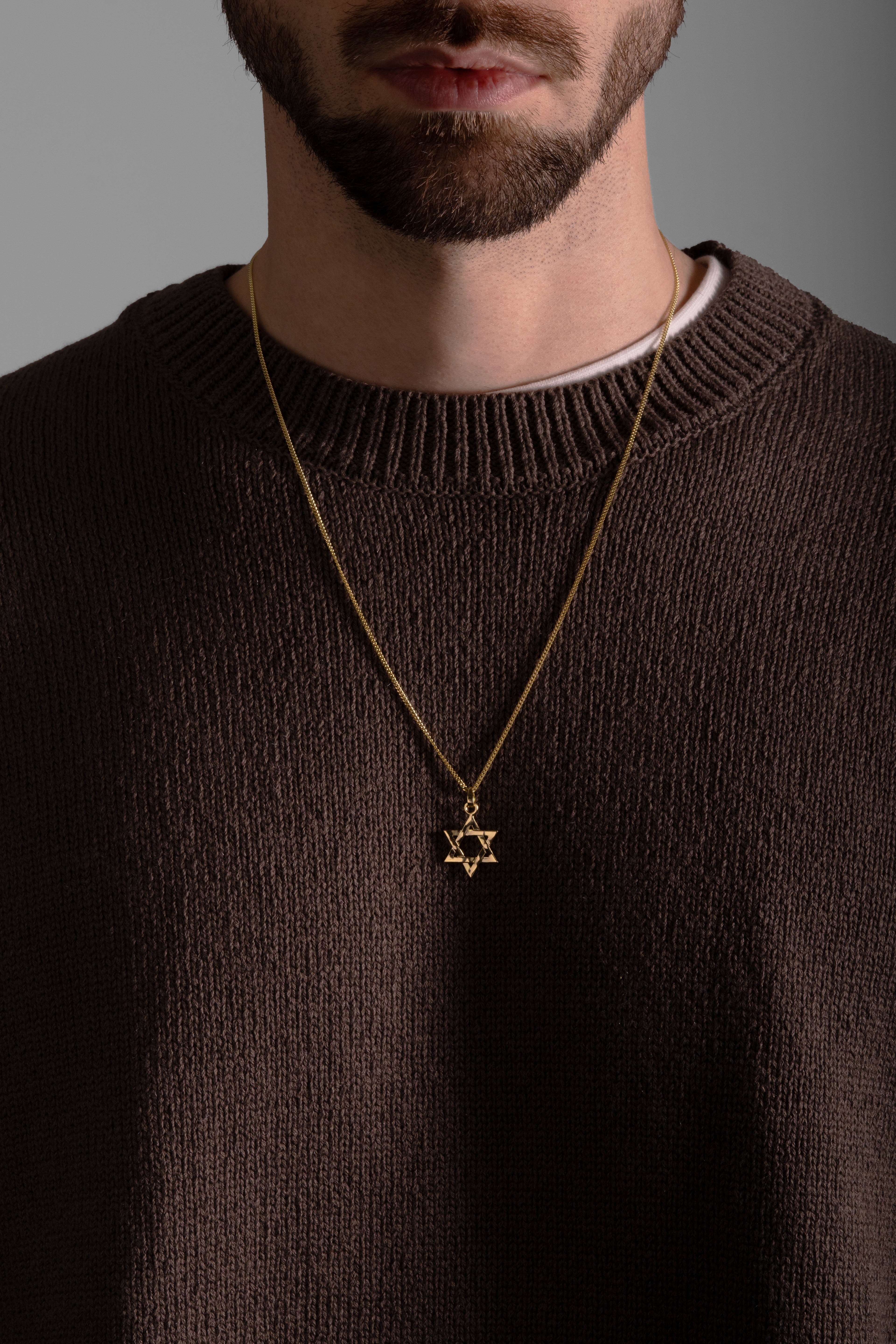 MATERIAL: PRATA BANHADA A OURO |  Colar Judah PRATA BANHADA A OURO Modelo em Prata 925