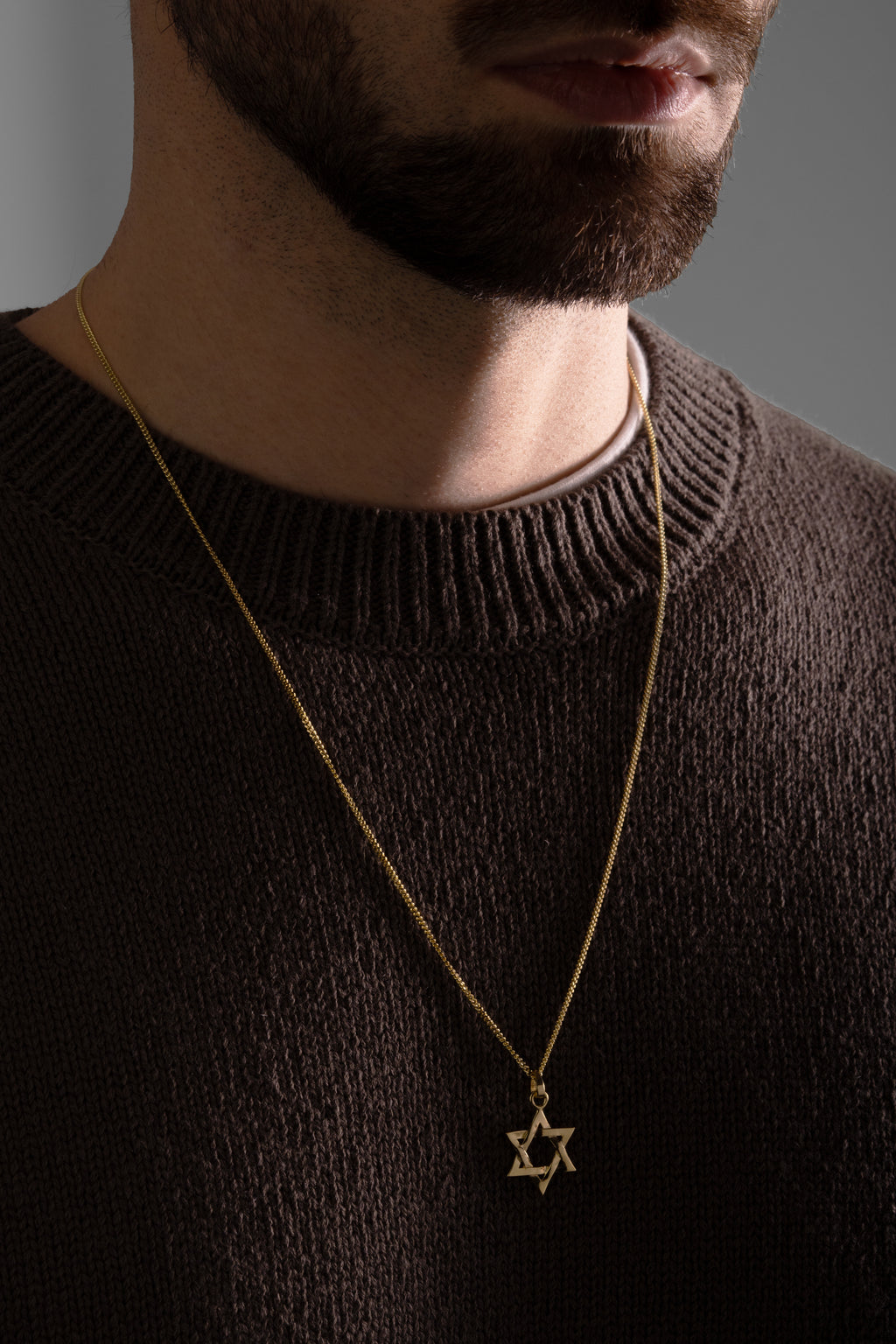 MATERIAL: PRATA BANHADA A OURO |  Colar Judah PRATA BANHADA A OURO Modelo em Prata 925