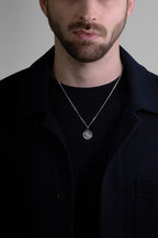 MATERIAL: PRATA OXIDADA | Colar Leo em Prata 925 Oxidada