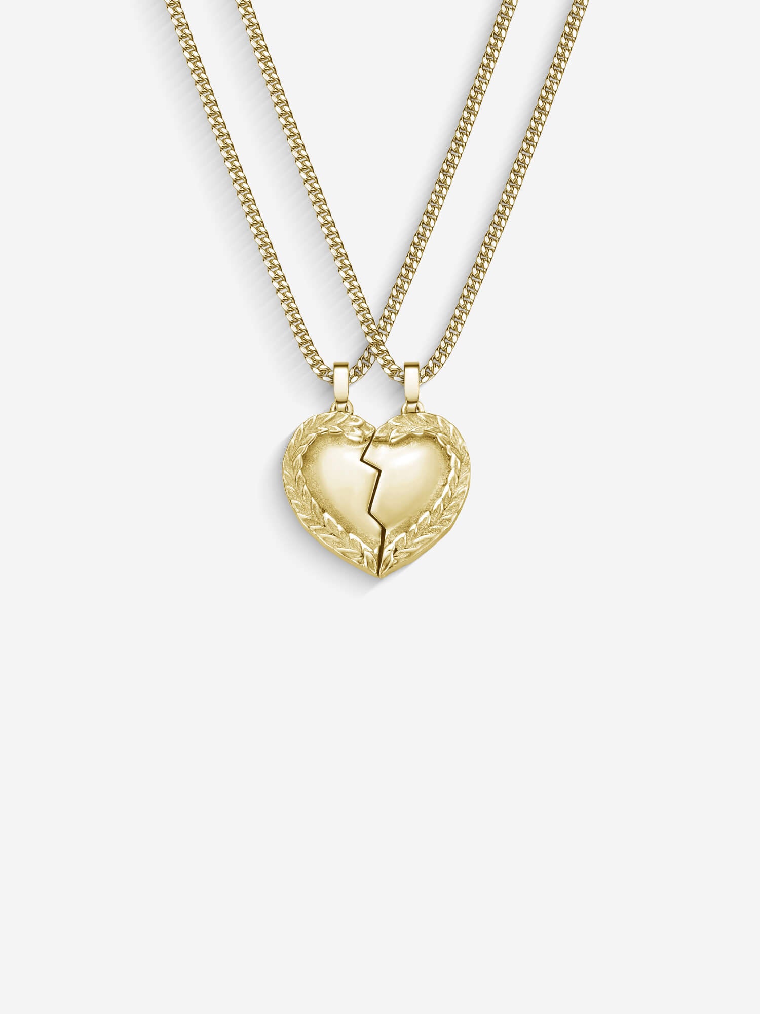 Colar Lovers — Prata 925 banho em Ouro