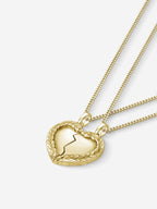 Colar Lovers — Prata 925 banho em Ouro