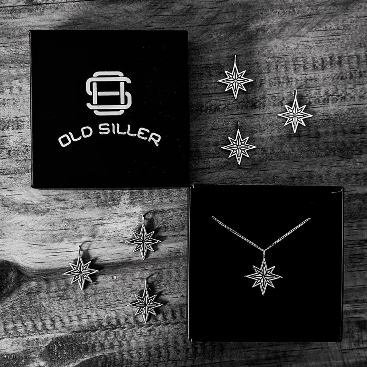 MATERIAL: PRATA OXIDADA | Colar North em Prata 925 Oxidada