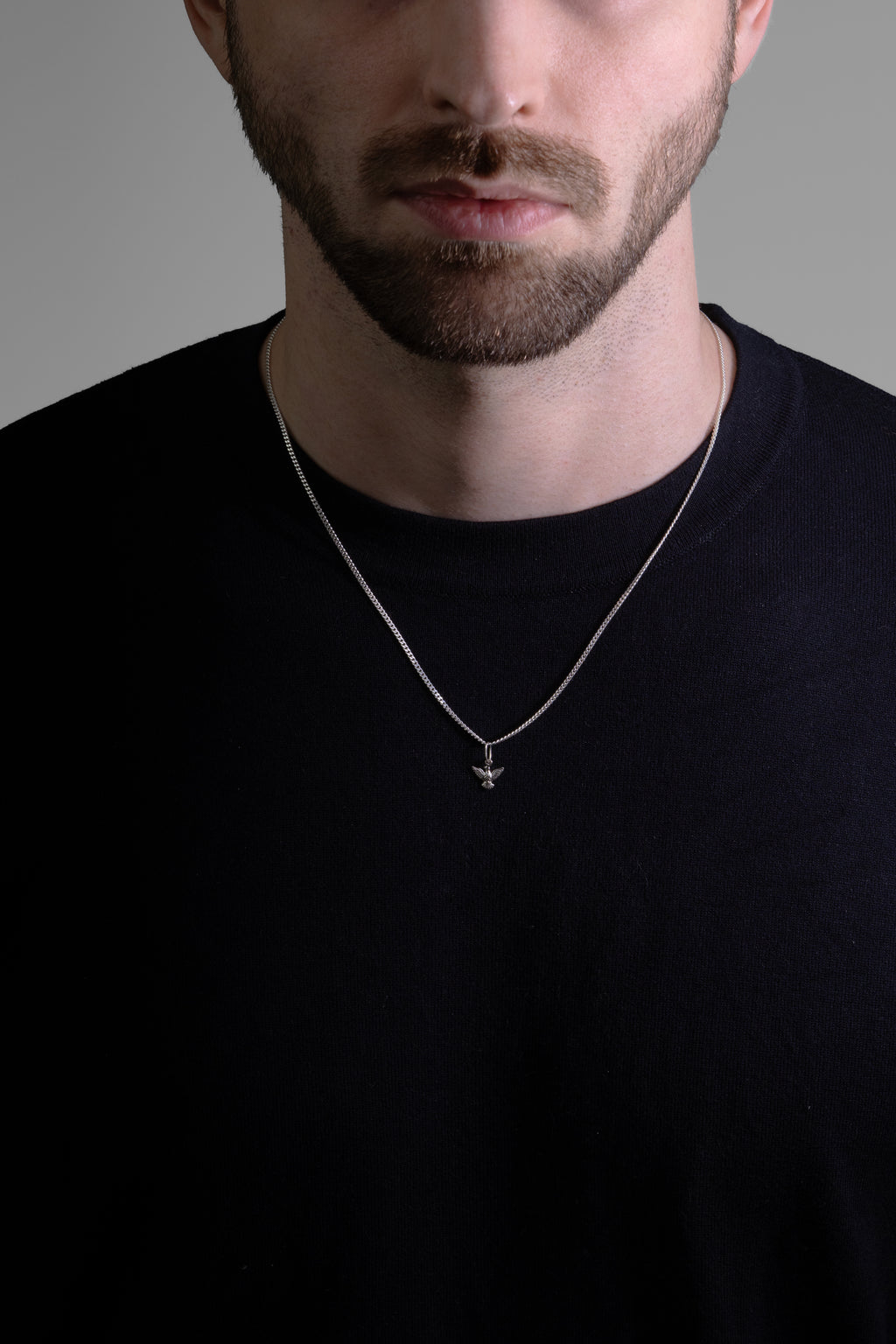 MATERIAL: PRATA 925 |  Colar Peace Mini PRATA 925 Modelo em Prata 925