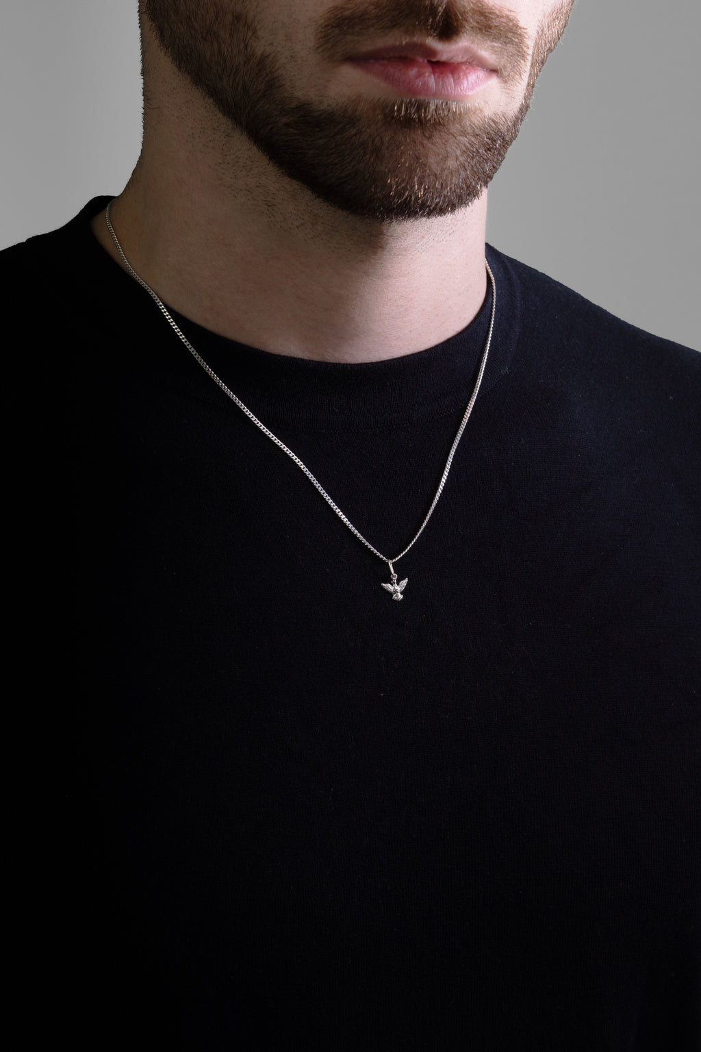 MATERIAL: PRATA 925 |  Colar Peace Mini PRATA 925 Modelo em Prata 925