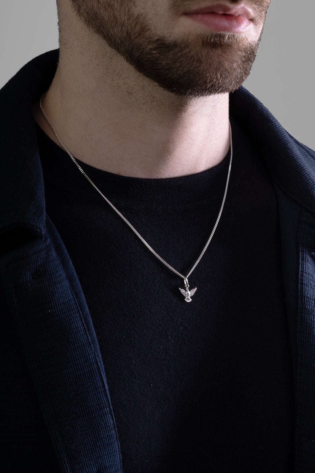 MATERIAL: PRATA 925 |  Colar Peace Small PRATA 925 Modelo em Prata 925