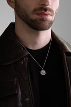 MATERIAL: PRATA 925 OXIDADA |  Colar Pisces PRATA 925 OXIDADA Modelo em Prata 925