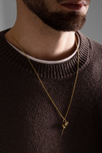 MATERIAL: PRATA BANHADA A OURO |  Colar Rose PRATA BANHADA A OURO Modelo em Prata 925