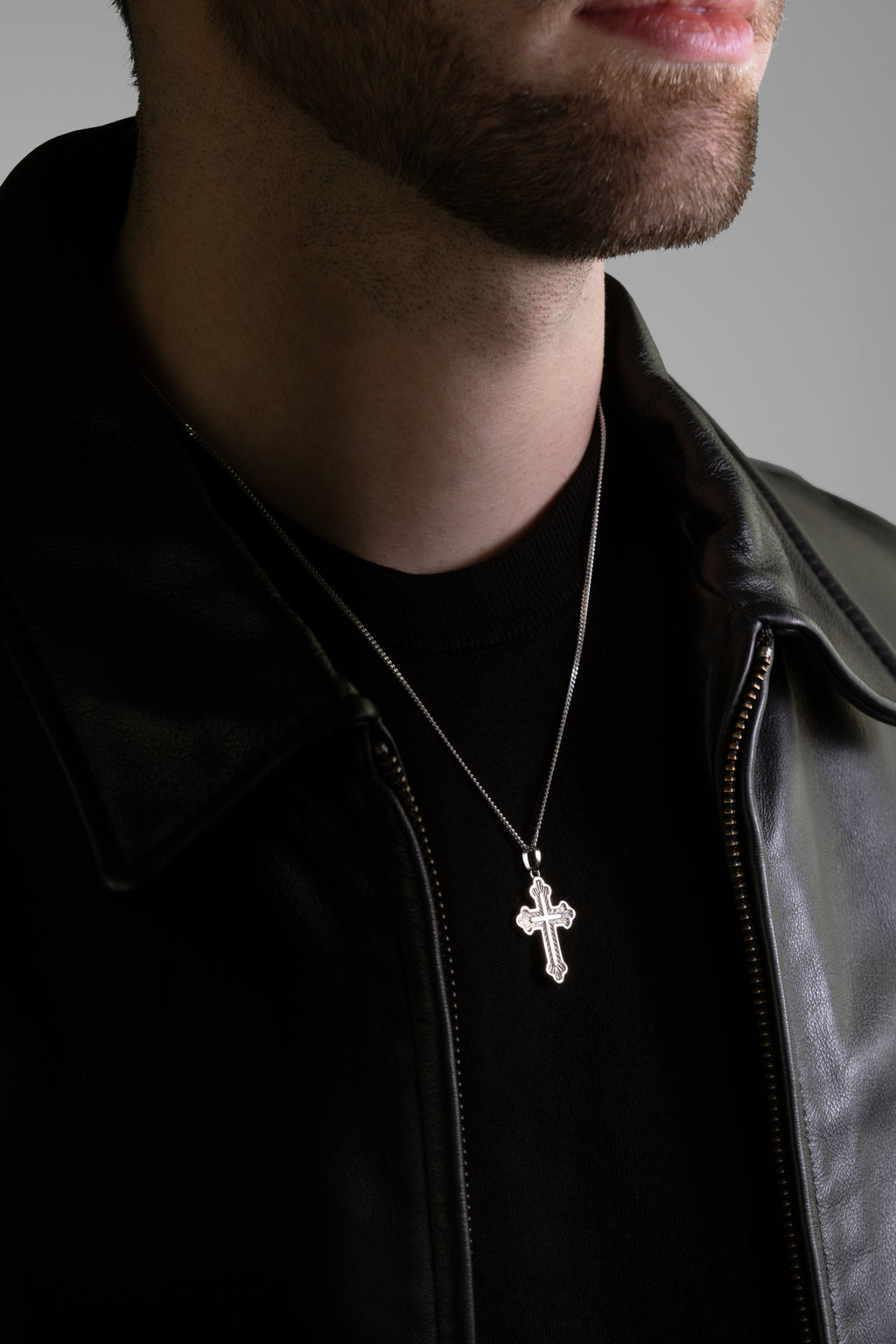 MATERIAL: PRATA | Colar Russian Cross em Prata 925