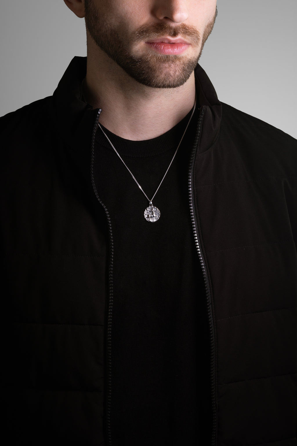 MATERIAL: PRATA OXIDADA | Colar Sagittarius em Prata 925 Oxidada