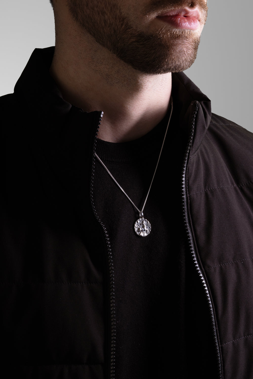 MATERIAL: PRATA OXIDADA | Colar Sagittarius em Prata 925 Oxidada