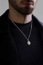 MATERIAL: PRATA OXIDADA | Colar Seamaster em Prata Oxidada