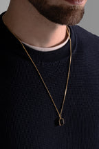 MATERIAL: PRATA BANHADA A OURO |  Colar Soul PRATA BANHADA A OURO Modelo em Prata 925