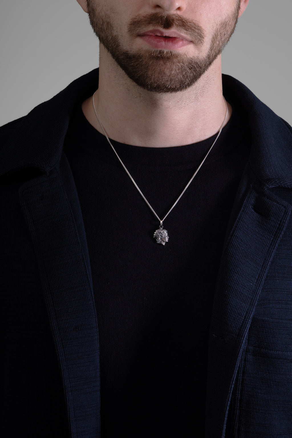 MATERIAL: PRATA 925 OXIDADA |  Colar The Great PRATA 925 OXIDADA Modelo em Prata 925