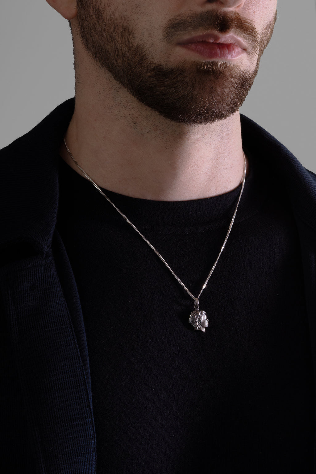 MATERIAL: PRATA 925 OXIDADA |  Colar The Great PRATA 925 OXIDADA Modelo em Prata 925