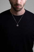 MATERIAL: PRATA 925 OXIDADA |  Colar Virgo PRATA 925 OXIDADA Modelo em Prata 925