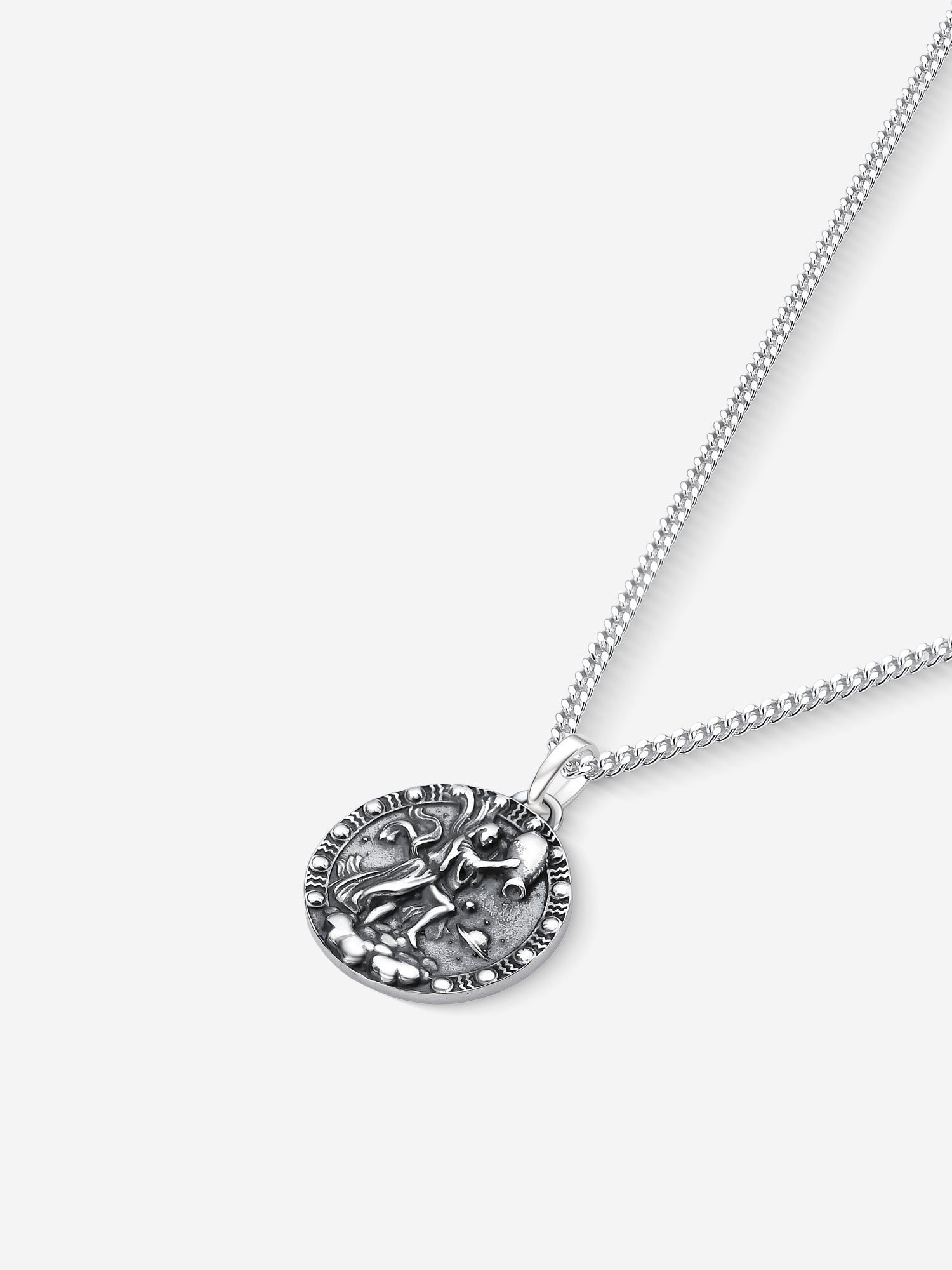 MATERIAL: PRATA OXIDADA | Colar Aquarius em Prata 925 Oxidada