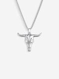 MATERIAL: PRATA | Colar Bull em Prata 925