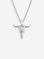 MATERIAL: PRATA | Colar Bull em Prata 925