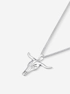 MATERIAL: PRATA | Colar Bull em Prata 925