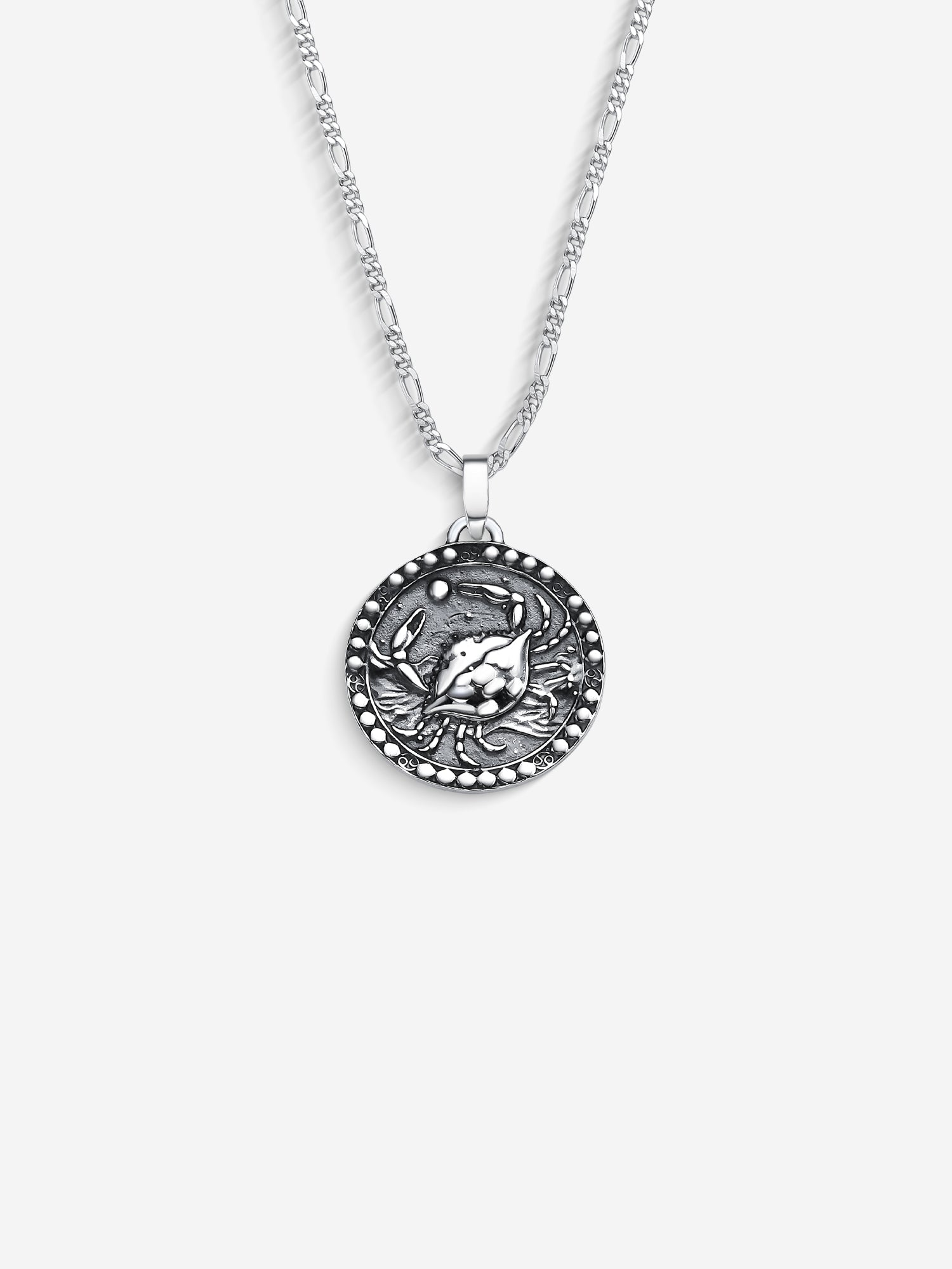 MATERIAL: PRATA OXIDADA | Colar Cancer em Prata 925 Oxidada