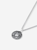 MATERIAL: PRATA OXIDADA | Colar Cancer em Prata 925 Oxidada