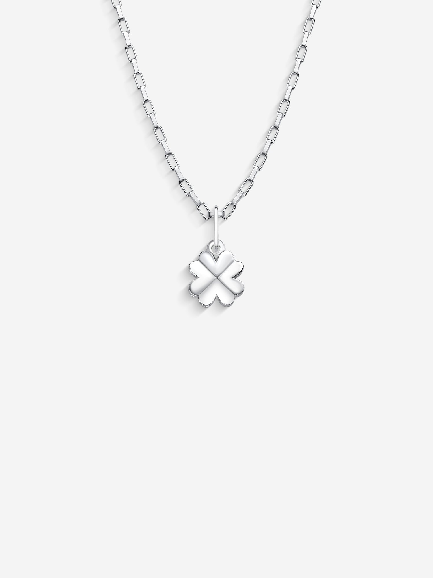 MATERIAL: PRATA | Colar Clover Mini em Prata 925