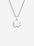 MATERIAL: PRATA | Colar Clover em Prata 925