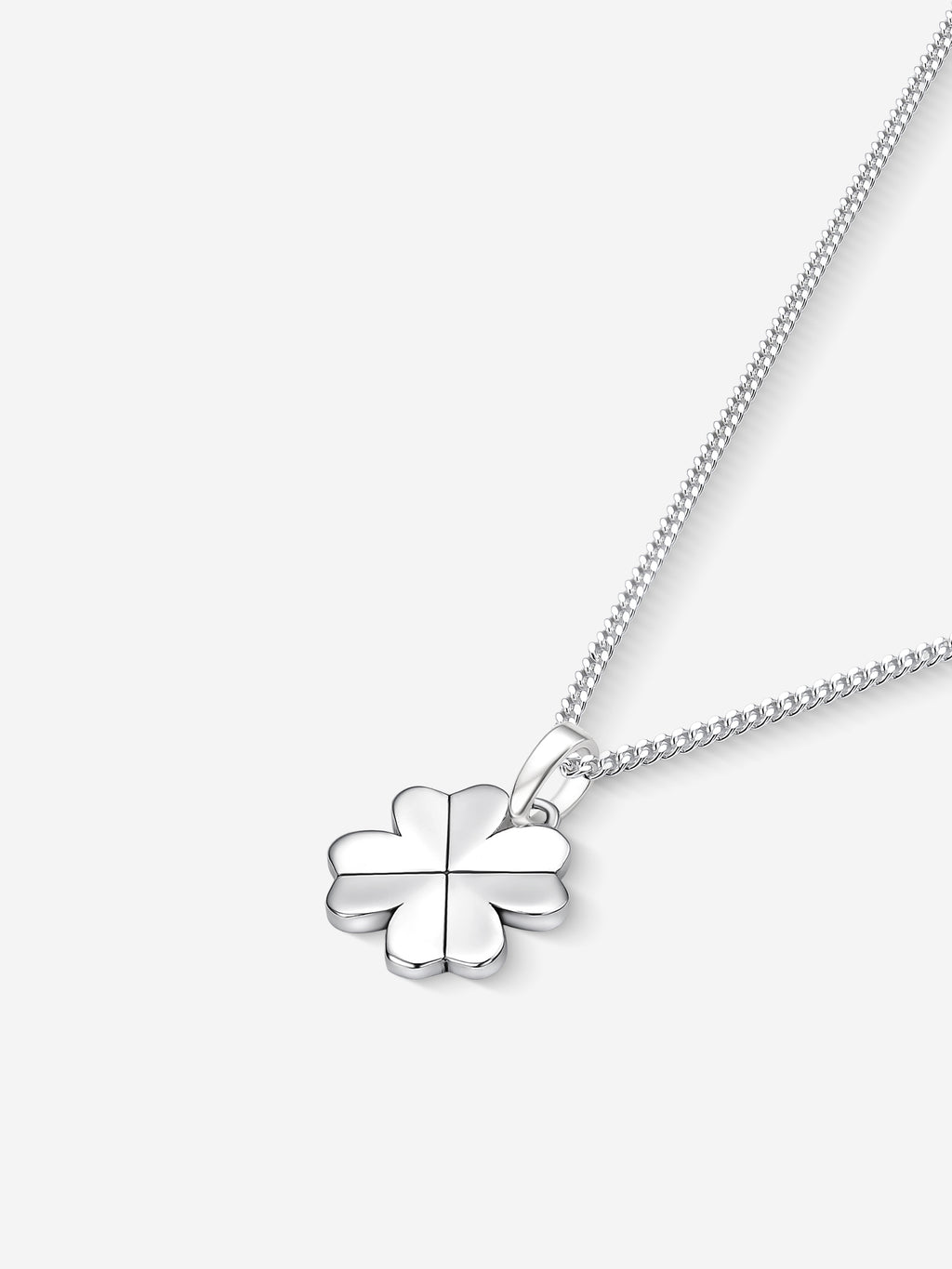 MATERIAL: PRATA | Colar Clover em Prata 925