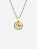 MATERIAL: PRATA BANHADA A OURO | Colar Coin em Prata 925 banhada a Ouro 18k